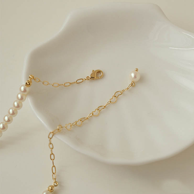 Elegant Flower Imitation Pearl Women's Necklace 1 Piece display picture 1