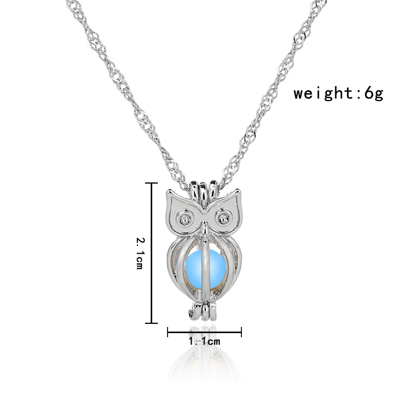 Fashion Heart Shape Alloy Luminous Unisex Pendant Necklace 1 Piece display picture 18
