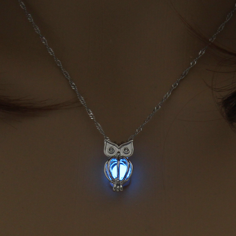 Fashion Heart Shape Alloy Luminous Unisex Pendant Necklace 1 Piece display picture 21