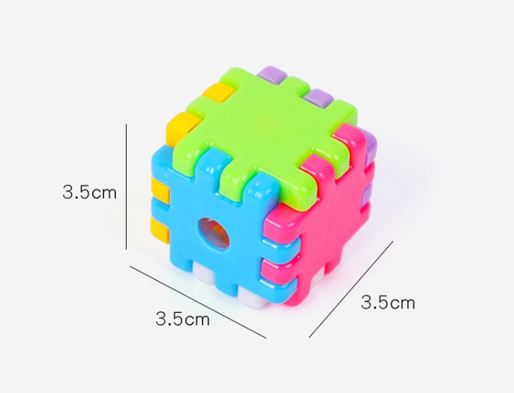 Creative Student Stationery Simple Cube Pencil Sharpener display picture 4