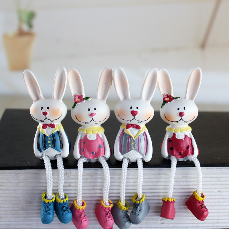Creative Cartoons Resin Crafts Home Decorations Hanging Feet Doll Ornaments display picture 1