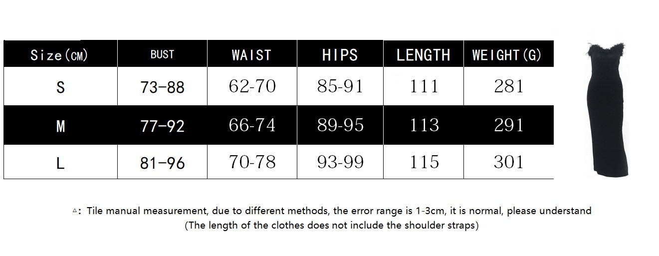 Women's Pencil Skirt Elegant Fashion V Neck Strapless Patchwork Raw Hem Feather Sleeveless Solid Color Midi Dress Holiday Daily display picture 7