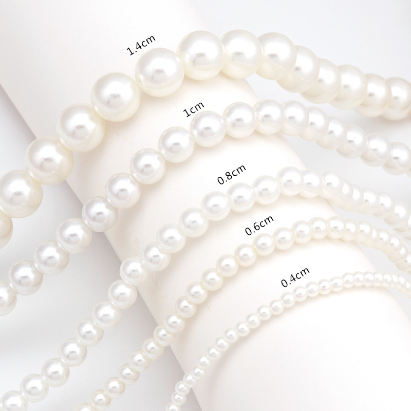 Fashion Solid Color Artificial Pearl Women's Necklace 1 Piece display picture 5