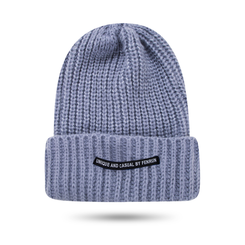 Unisex Fashion Solid Color Patch Eaveless Wool Cap display picture 8