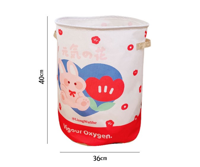 Cute Cartoon Polyester Cotton Storage Basket display picture 1