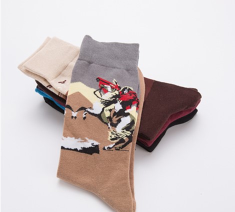 Unisex Fashion Human Cotton Jacquard Ankle Socks display picture 3