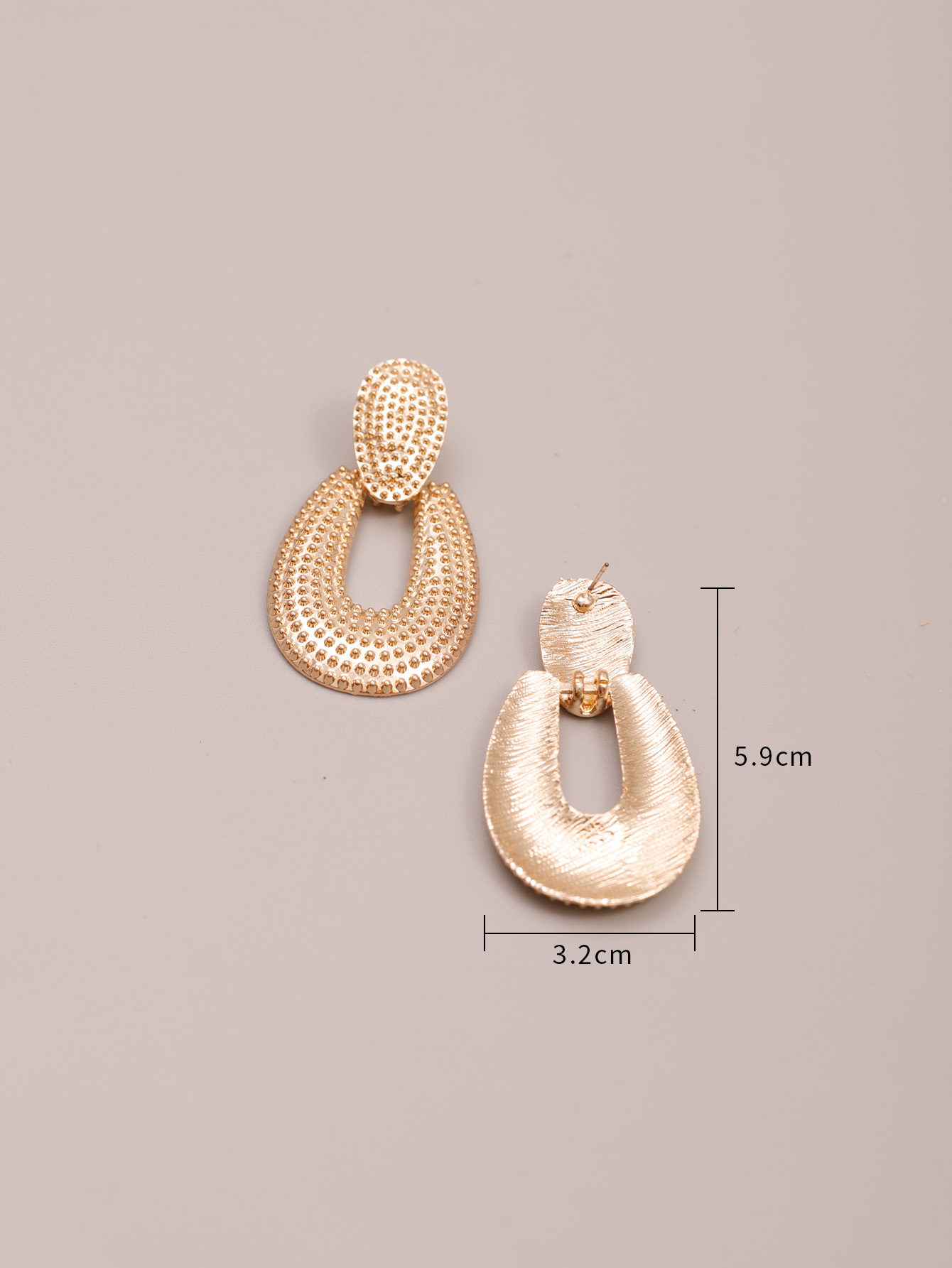 Fashion Color Block Alloy Women's Drop Earrings 1 Pair display picture 7