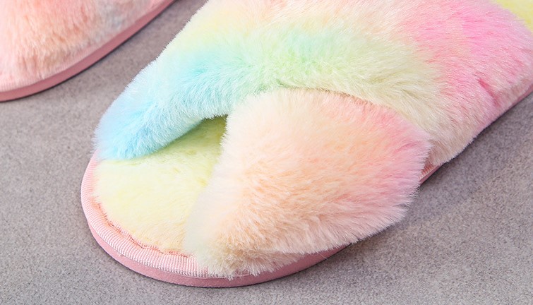 Women's Casual Solid Color Open Toe Cotton Slippers display picture 4