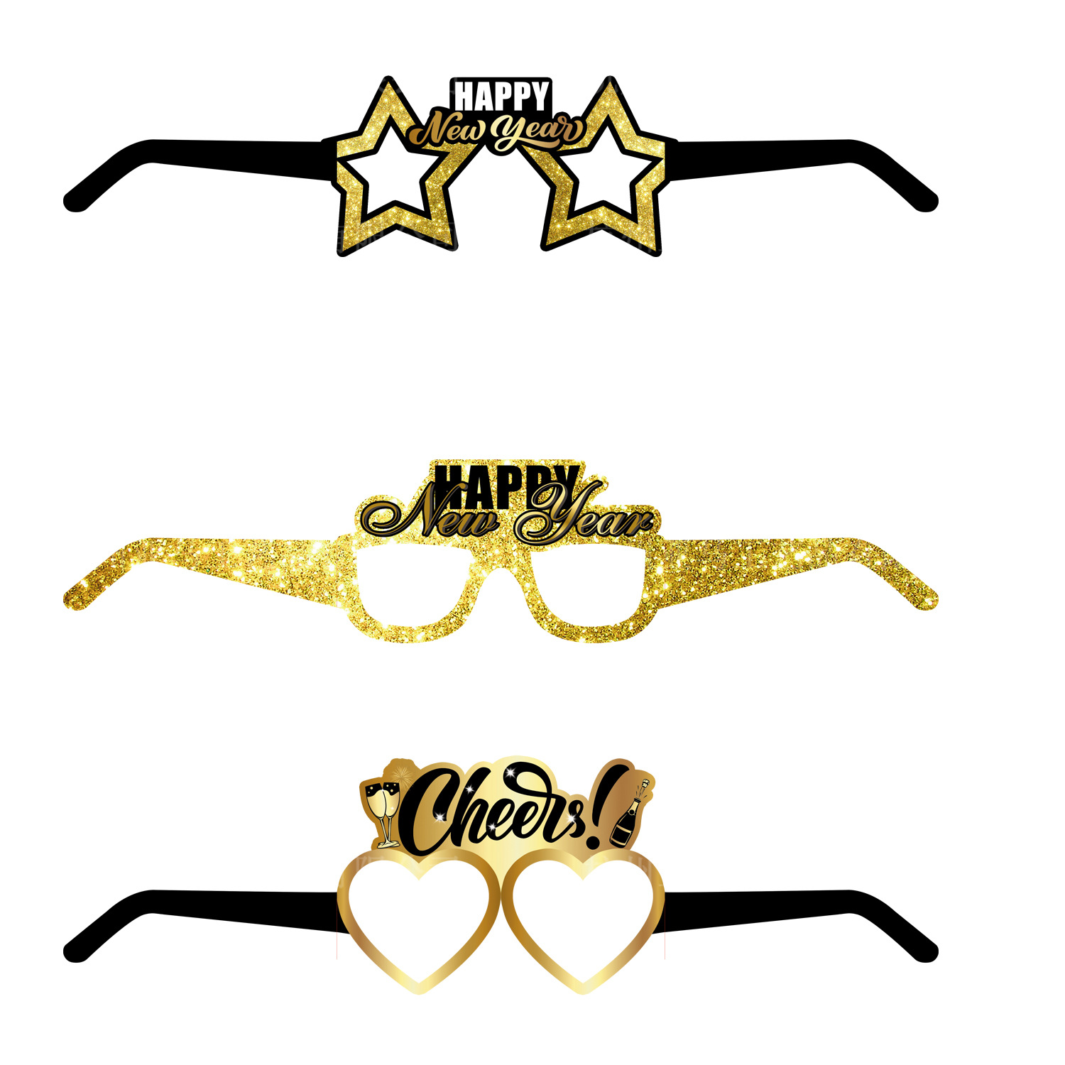New Year Paper Party Costume Props 1 Piece display picture 3