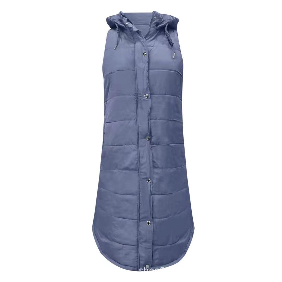 Women's Streetwear Solid Color Zipper Vest display picture 3