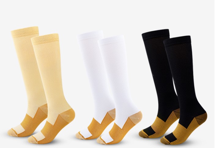 Unisex Sports Color Block Nylon Jacquard Over The Knee Socks display picture 3