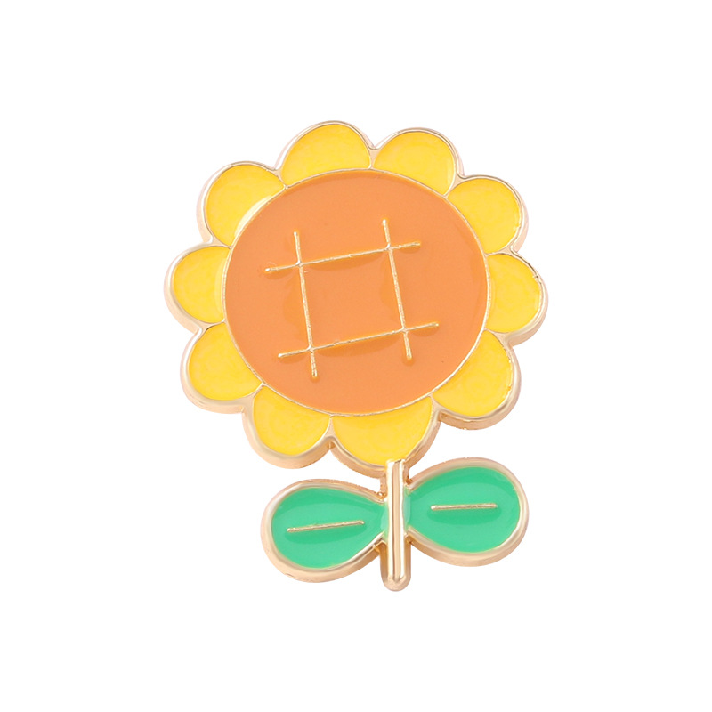 Fashion Flower Alloy Enamel Stoving Varnish Women's Brooches display picture 21
