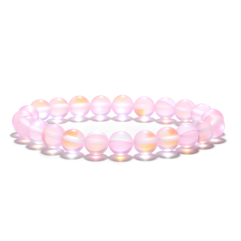 Simple Style Multicolor Moonstone Beaded Bracelets display picture 5