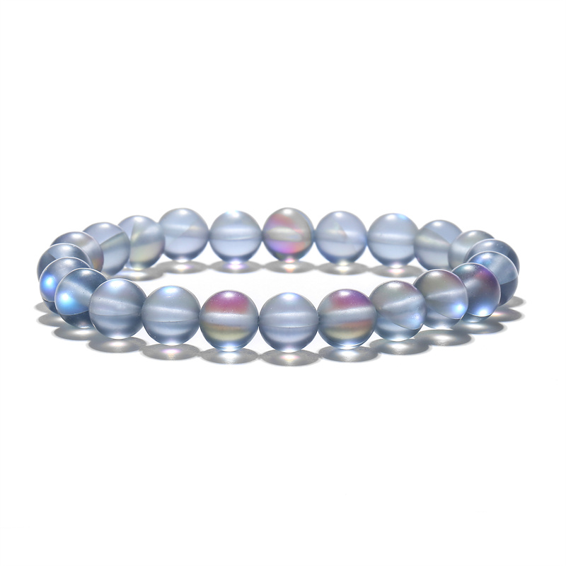 Simple Style Multicolor Moonstone Beaded Bracelets display picture 8
