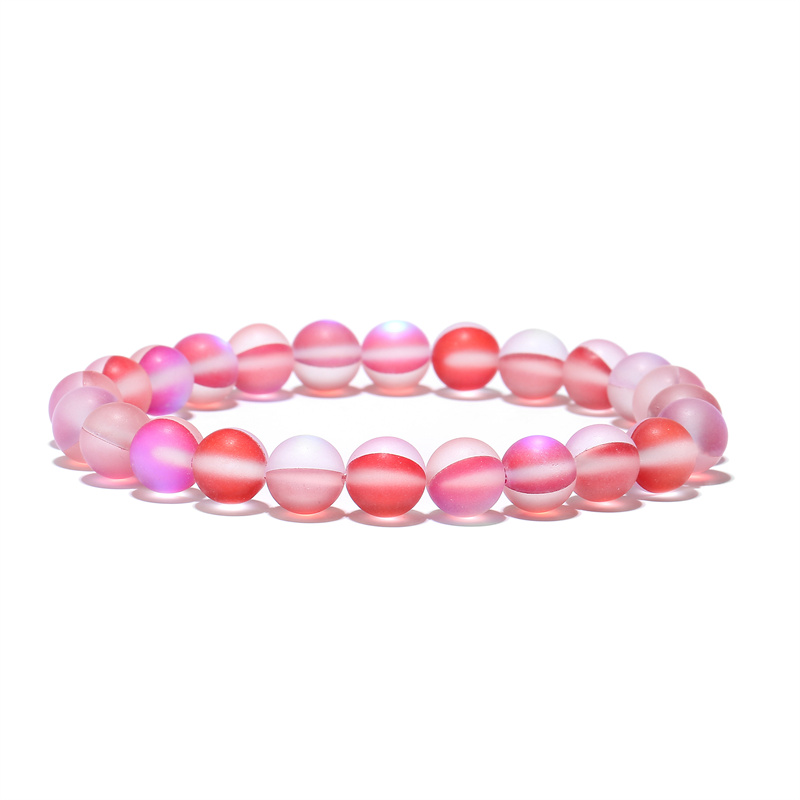 Simple Style Multicolor Moonstone Beaded Bracelets display picture 11