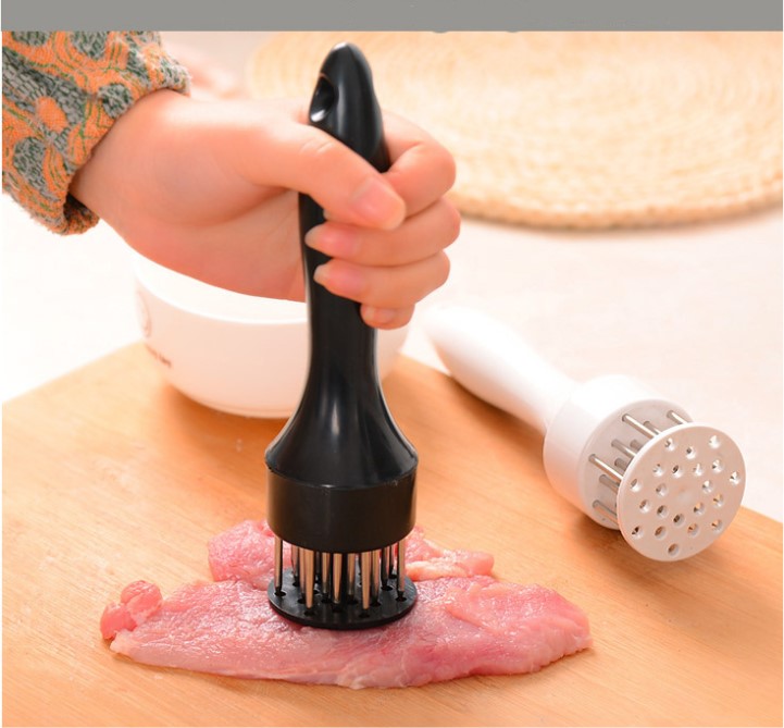 Simple Style Solid Color Abs Stainless Steel Steak Tenderizers 1 Piece display picture 5