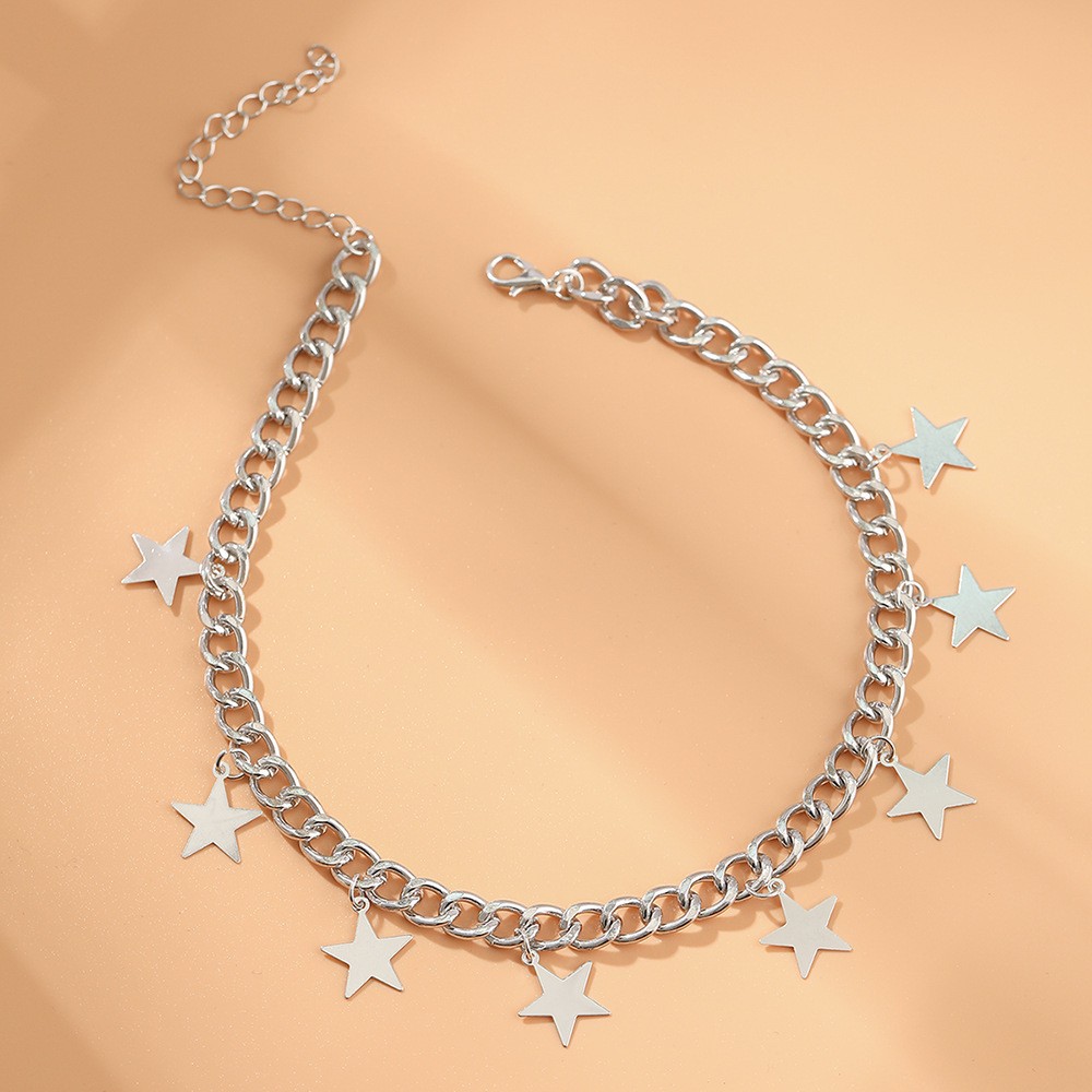Fashion Star Butterfly Alloy Birthday Women's Layered Necklaces 1 Piece display picture 3