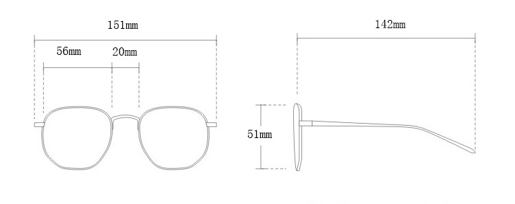 Retro Farbblock Ac Uv-schutz Quadrat Vollbild Sonnenbrille Der Frauen display picture 1