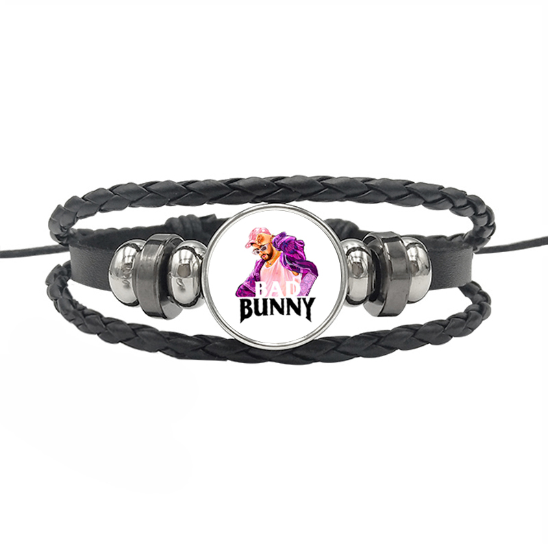 Streetwear Cartoon Pu Leather Drawstring Braid Unisex Bracelets display picture 4