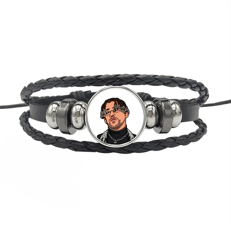 Streetwear Cartoon Pu Leather Drawstring Braid Unisex Bracelets display picture 5