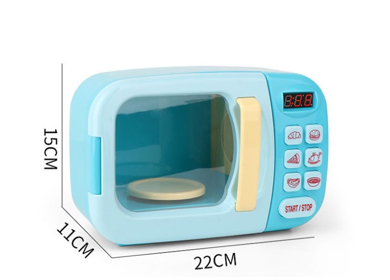 Simulation Small Household Appliances  Kitchen Electric Microwave Children House Cooking Interactive Toy display picture 4