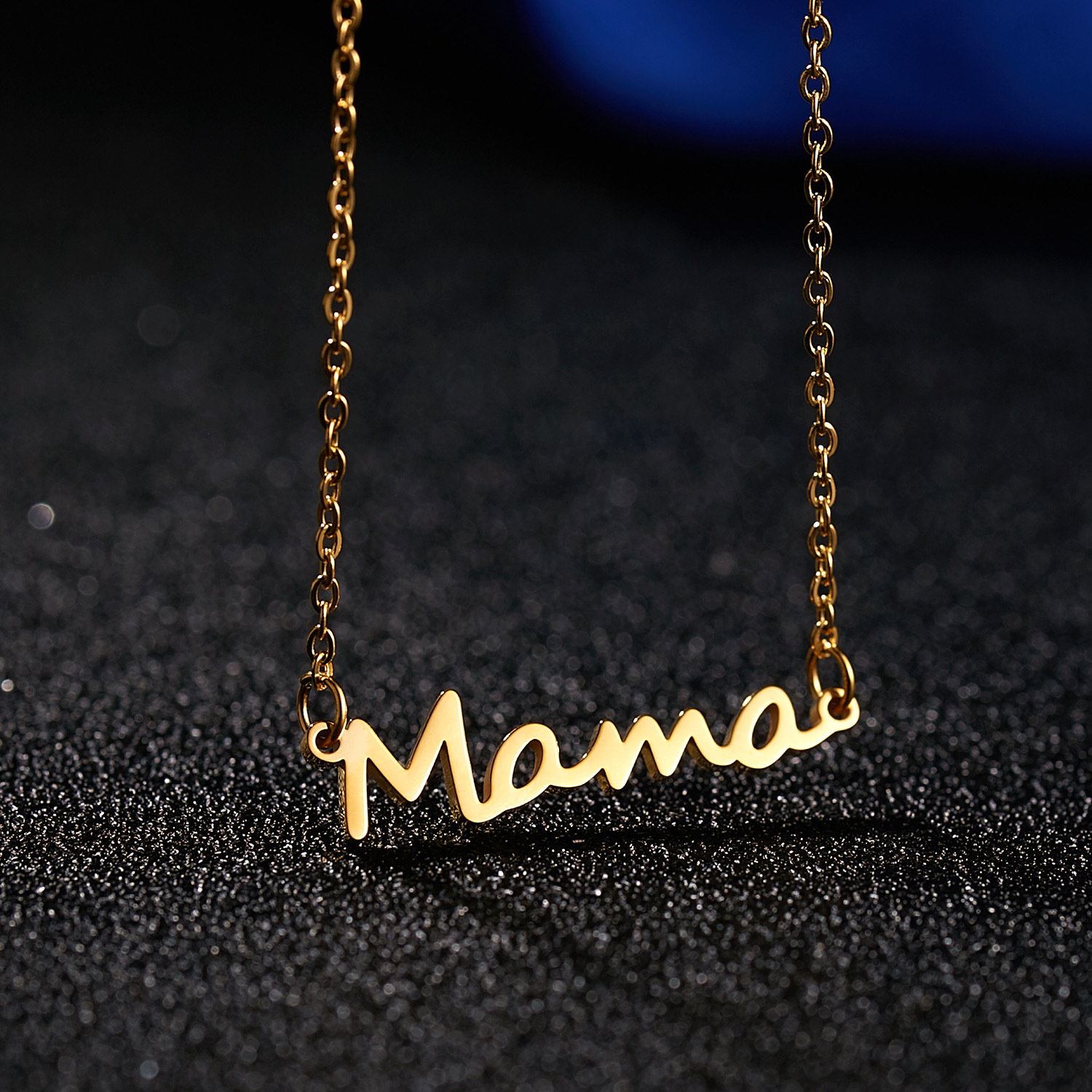 Simple Style Letter Alloy Women's Necklace 1 Piece display picture 3