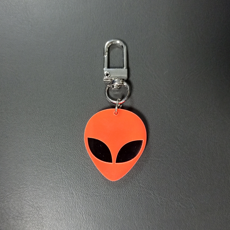 Funny Alien Ufo Arylic Bag Pendant Keychain 1 Piece display picture 6