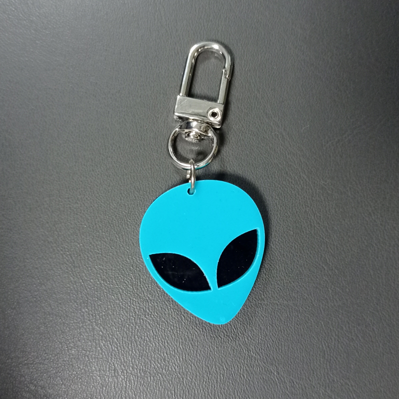 Funny Alien Ufo Arylic Bag Pendant Keychain 1 Piece display picture 9