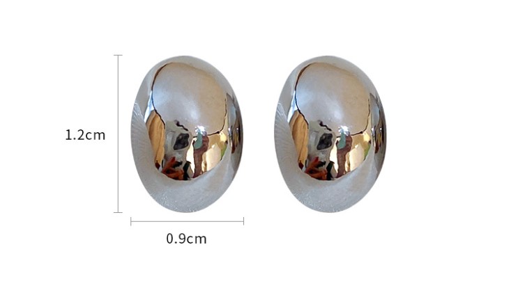 1 Pair Fashion Geometric Plating Metal Ear Studs display picture 5