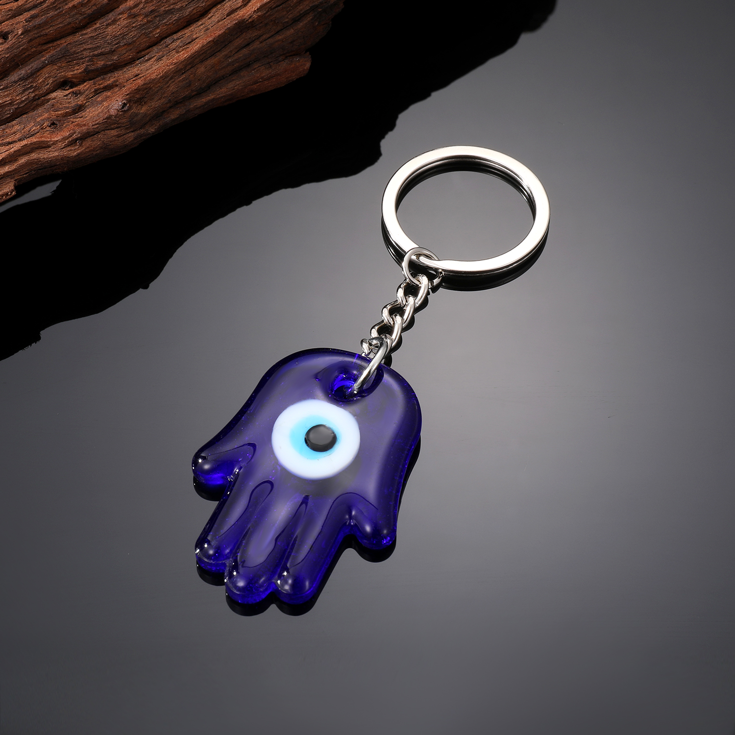 Fashion Hand Eye Alloy Resin Keychain 1 Piece display picture 1