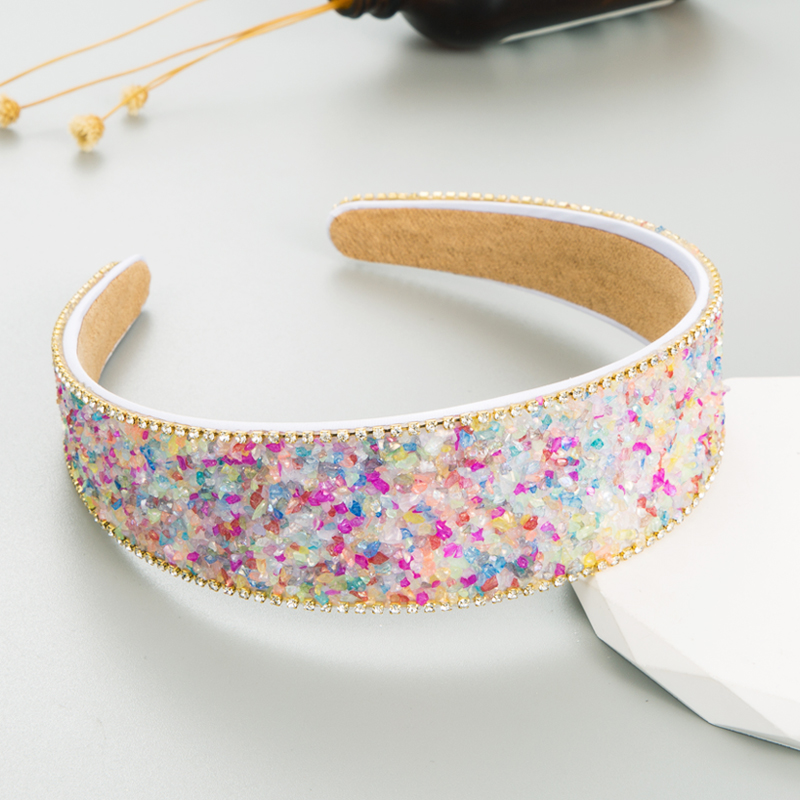 Fashion Colorful Crystal Inlay Crystal Hair Band 1 Piece display picture 4