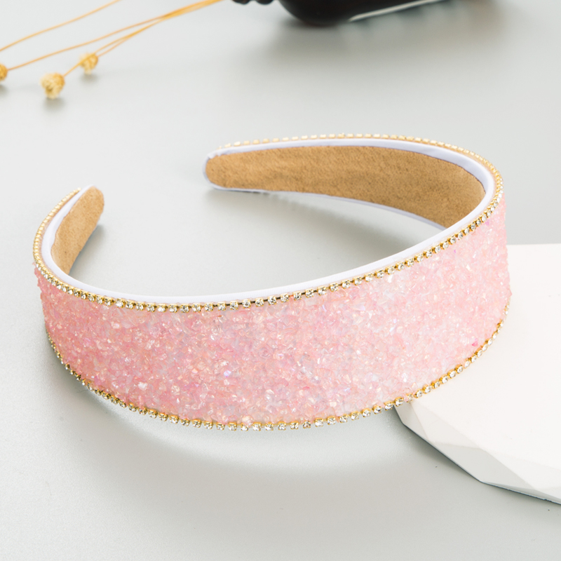 Fashion Colorful Crystal Inlay Crystal Hair Band 1 Piece display picture 5