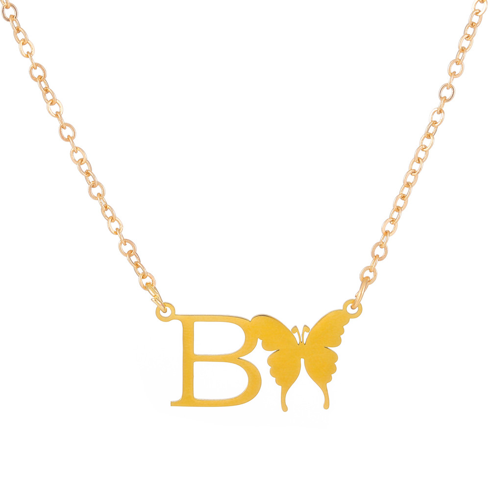 Fashion Butterfly Alloy Plating Zircon Women's Necklace display picture 8