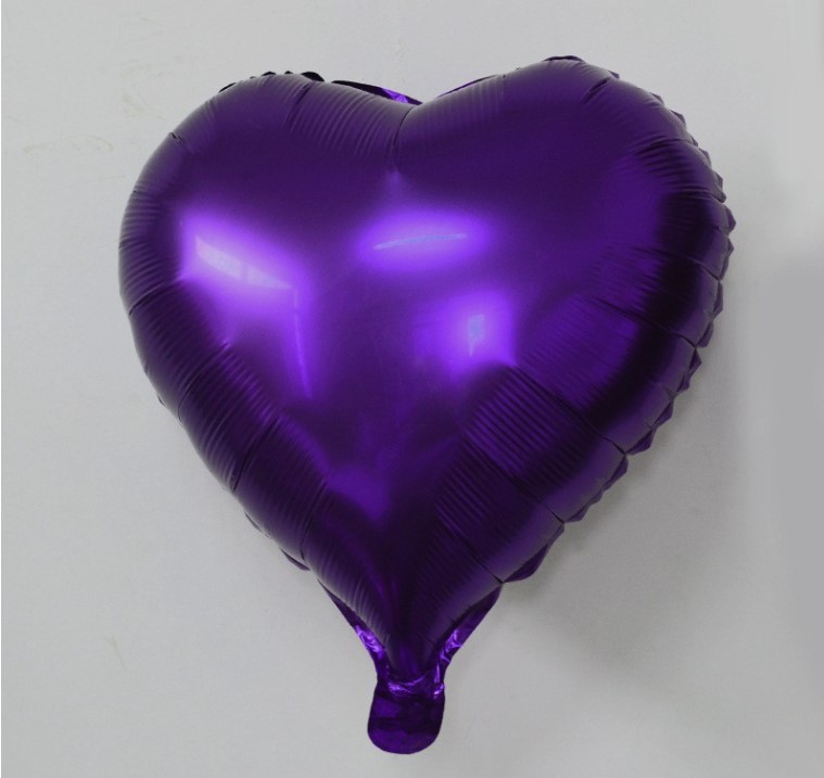 Heart Shape Aluminum Film Party Balloons 1 Piece display picture 1