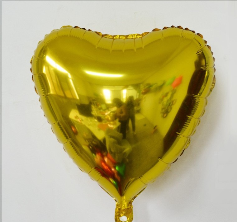 Herzform Aluminiumfolie Gruppe Luftballons 1 Stück display picture 3