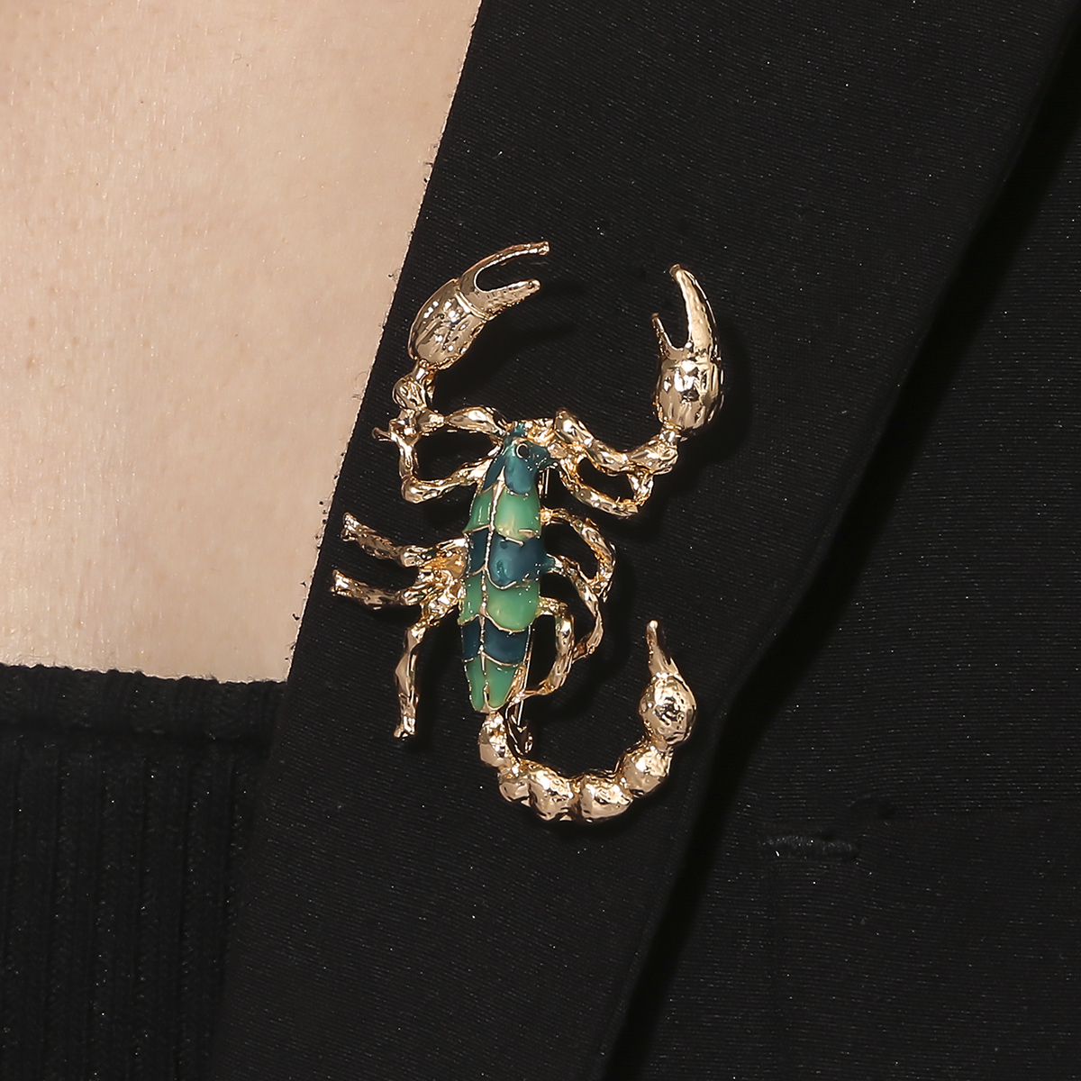 Fashion Scorpion Alloy Enamel Women's Brooches display picture 4
