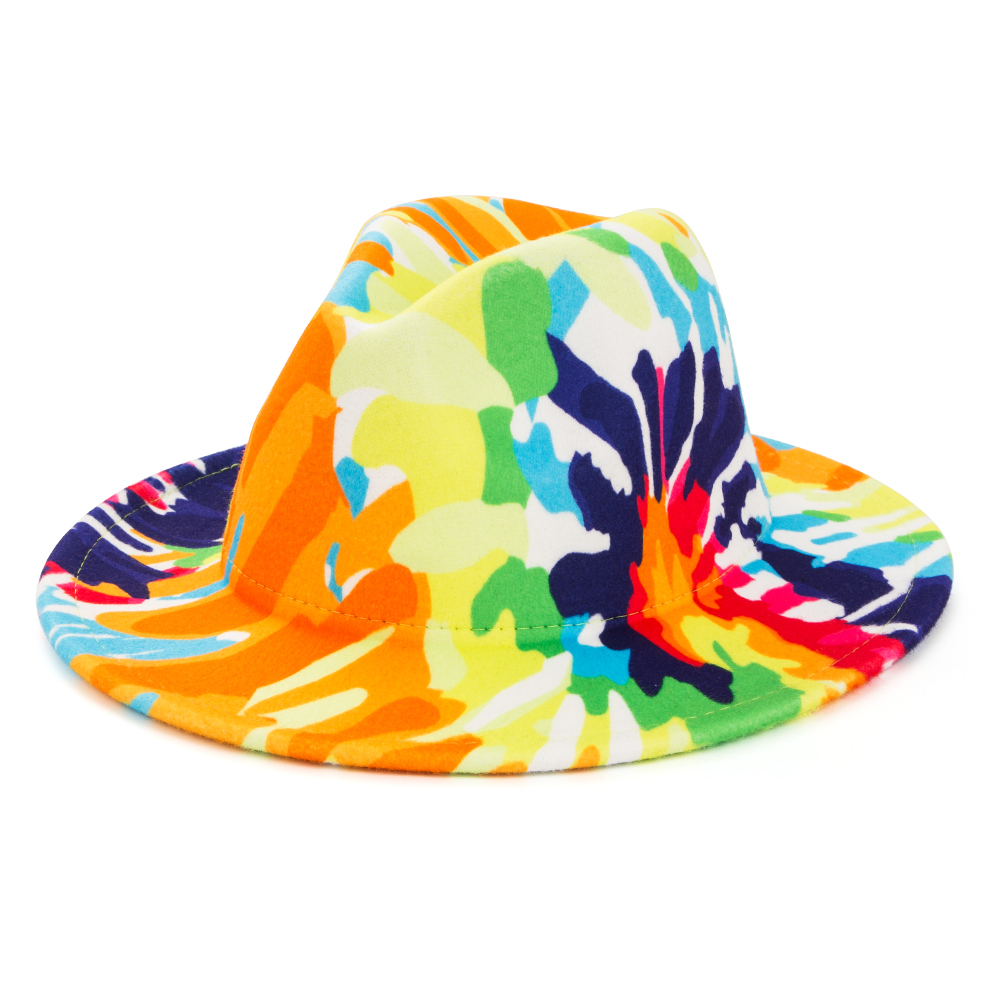 Unisex Fashion Printing Big Eaves Cloche Hat display picture 3