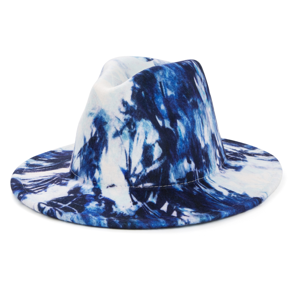 Unisex Fashion Printing Big Eaves Cloche Hat display picture 8