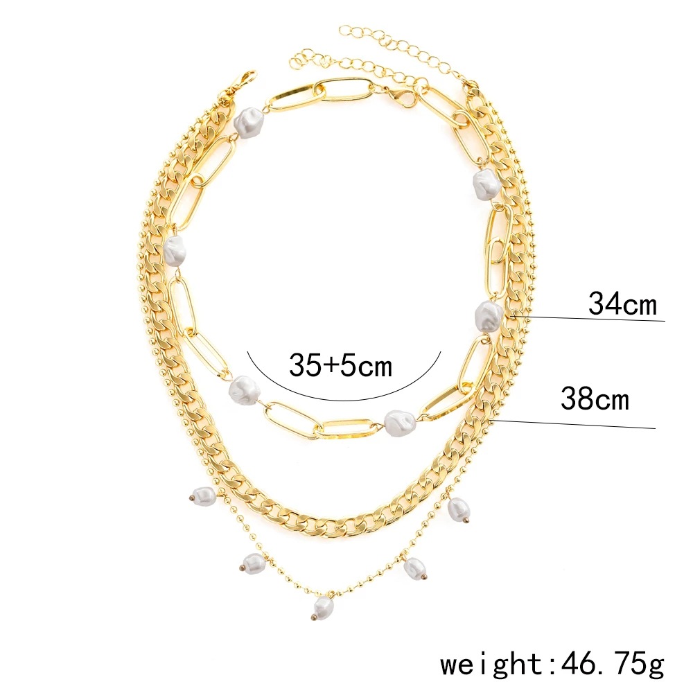Elegant Heart Shape Butterfly Alloy Plating Artificial Pearls Women's Layered Necklaces 1 Piece display picture 18