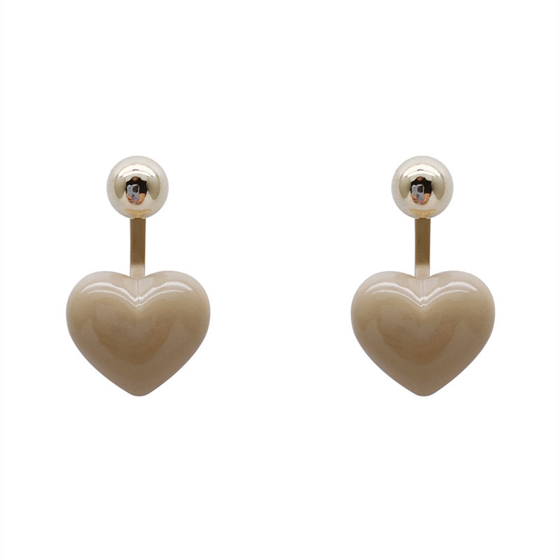 1 Pair Fashion Heart Shape Alloy Women's Drop Earrings display picture 1