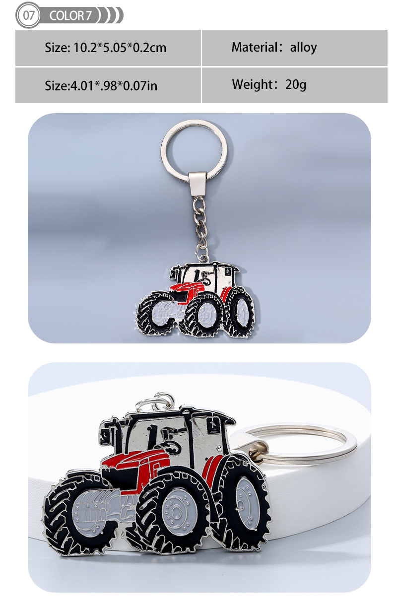 Simple Style Motorcycle Alloy Patchwork Keychain display picture 7