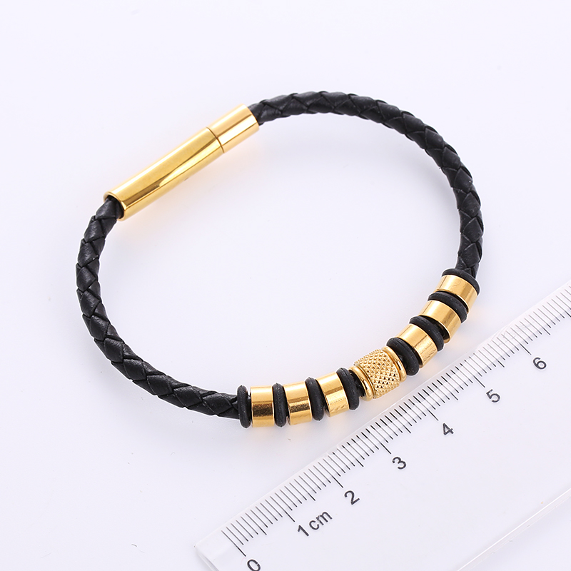 Fashion Stainless Steel Handmade Men's Bracelets display picture 1