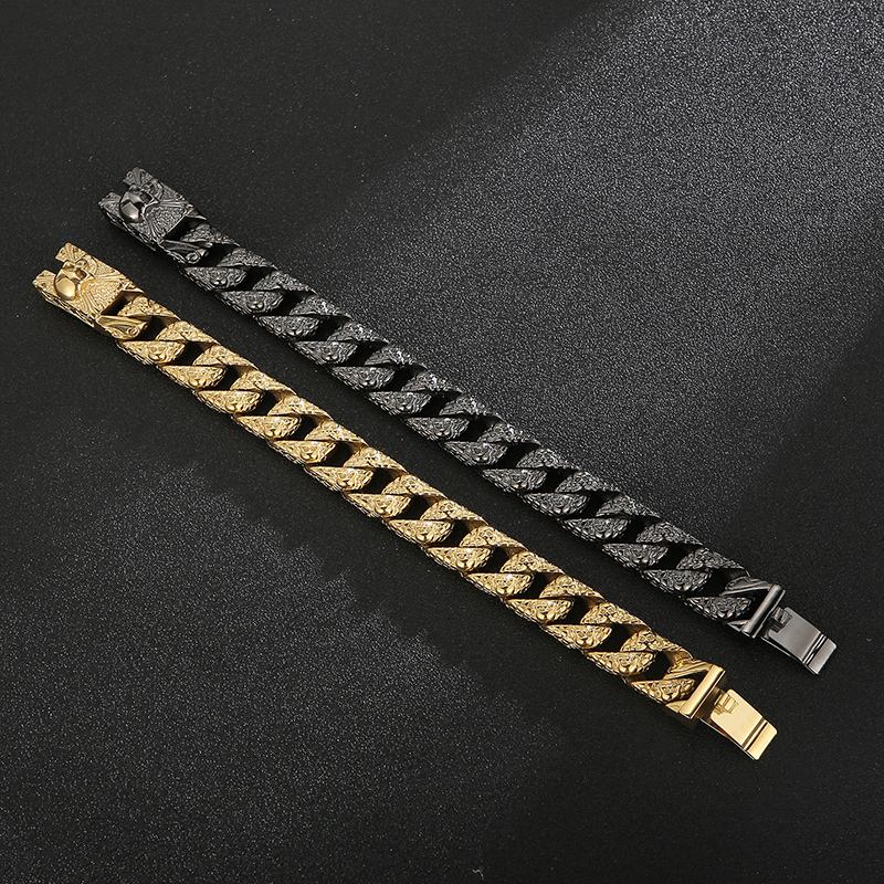 Fashion Solid Color Titanium Steel Plating Bracelets 1 Piece display picture 9
