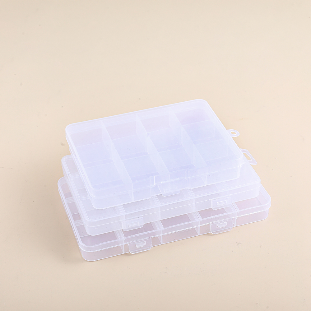 Basic Solid Color Plastic Jewelry Boxes 1 Piece display picture 2