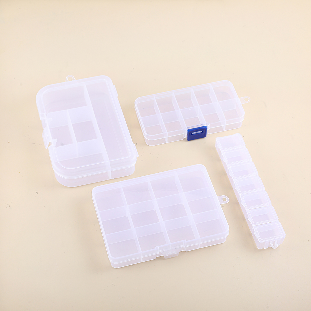 Basic Solid Color Plastic Jewelry Boxes 1 Piece display picture 4