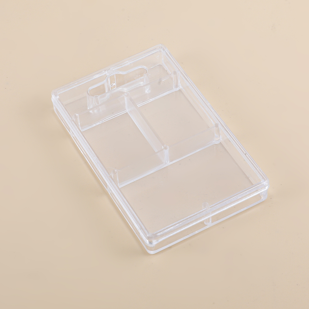 Basic Solid Color Plastic Jewelry Boxes 1 Piece display picture 7