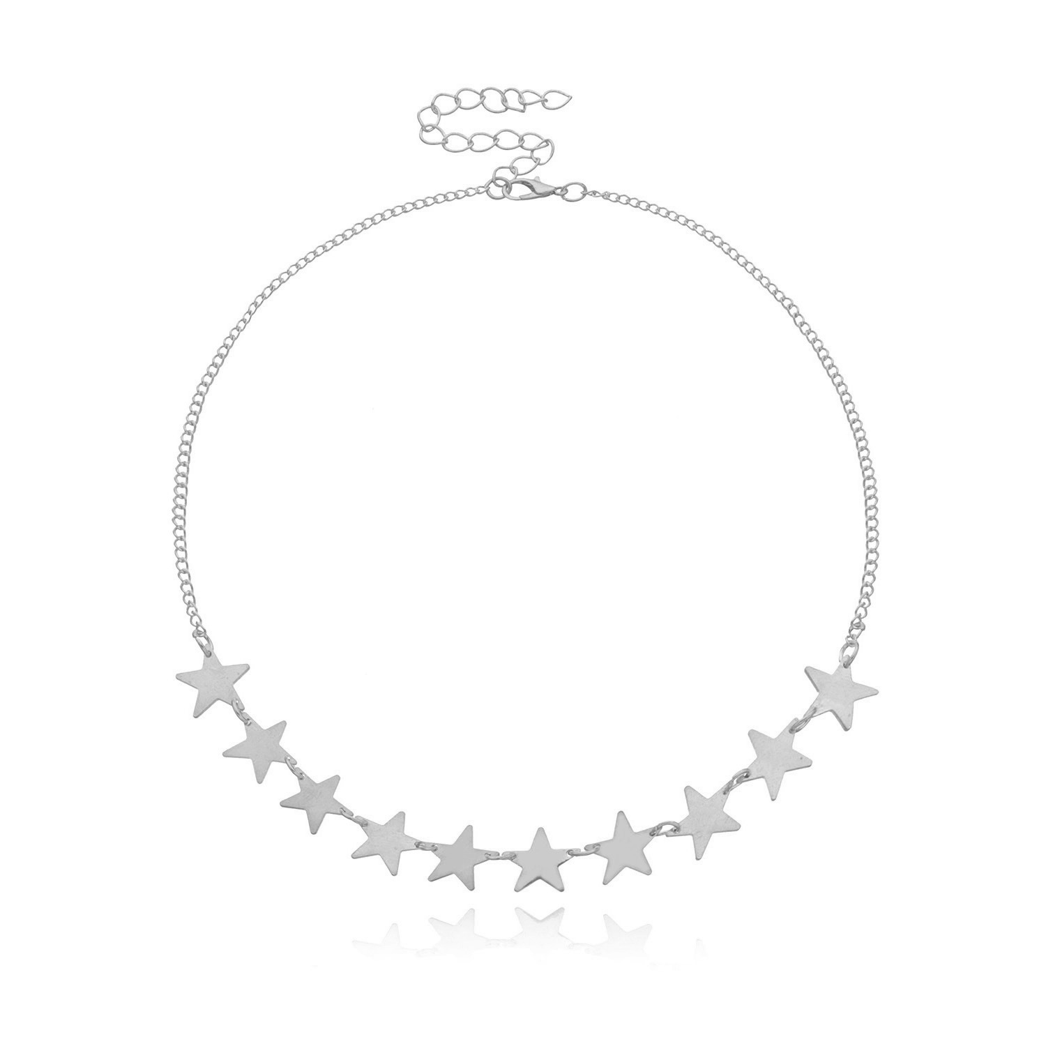 1 Piece Simple Style Star Alloy Plating Women's Choker display picture 3