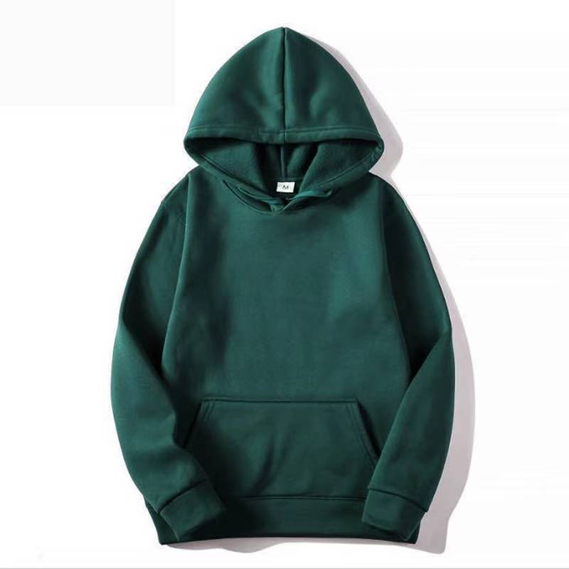 Unisex Hoodies Long Sleeve Basic Fleece Lined Casual Solid Color display picture 11