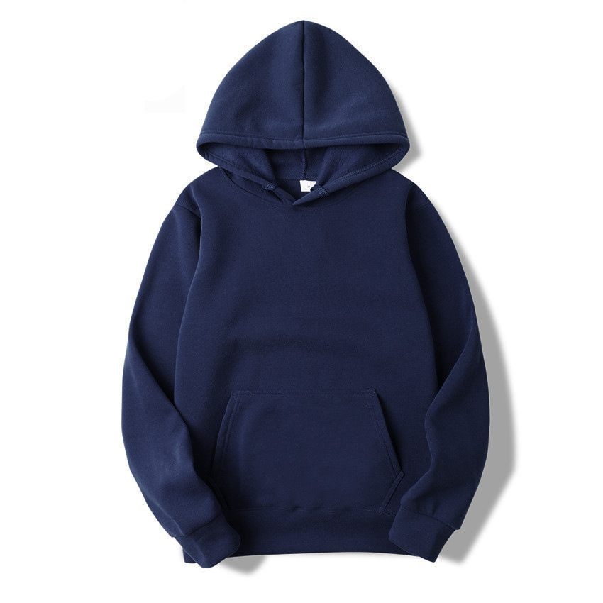 Unisex Hoodies Long Sleeve Basic Fleece Lined Casual Solid Color display picture 23