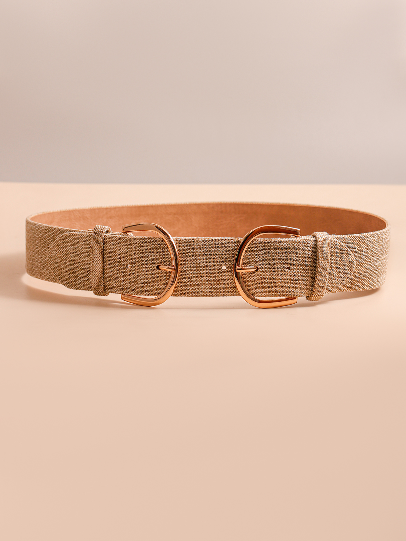 Fashion Solid Color Pu Leather Alloy Women's Leather Belts display picture 3
